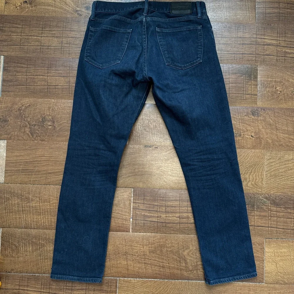 Polo Ralph Lauren Hampton Relaxed Straight Jeans Mens 30x30 Dark Blue Denim
